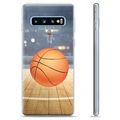 Coque Samsung Galaxy S10+ en TPU - Basket-ball