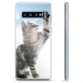 Coque Samsung Galaxy S10+ en TPU - Chat