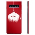 Coque Samsung Galaxy S10+ en TPU - Boule de Noel