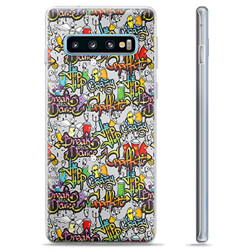 Coque Samsung Galaxy S10+ en TPU - Graffiti