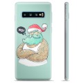 Coque Samsung Galaxy S10+ en TPU - Père Noël Moderne