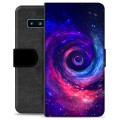 Étui Portefeuille Premium Samsung Galaxy S10 - Galaxie