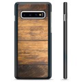 Coque de Protection Samsung Galaxy S10 - Bois