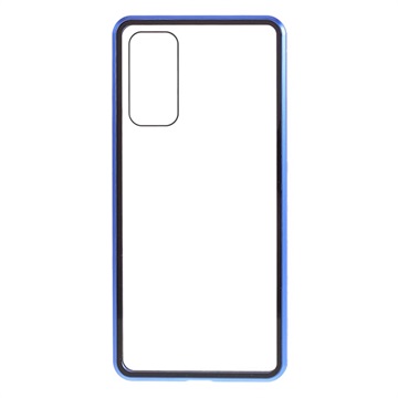 Coque Magnétique Samsung Galaxy S20 FE avec Verre Trempé - Bleu