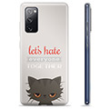 Coque Samsung Galaxy S20 FE en TPU - Chat en Colère