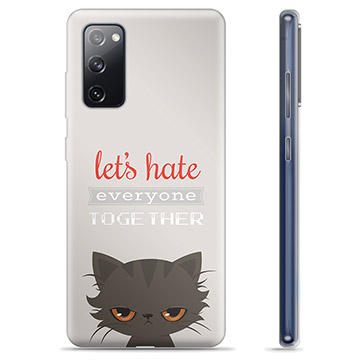 Coque Samsung Galaxy S20 FE en TPU - Chat en Colère