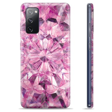 Coque Samsung Galaxy S20 FE en TPU - Cristal Rose