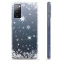 Coque Samsung Galaxy S20 FE en TPU - Flocons de Neige