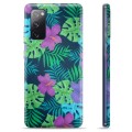 Coque Samsung Galaxy S20 FE en TPU - Fleurs Tropicales