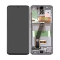 Coque Avant et Ecran LCD GH82-22131A pour Samsung Galaxy S20 - Gris