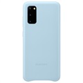 Coque Samsung Galaxy S20 en Cuir EF-VG980LLEGEU - Bleu Ciel