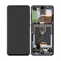 Coque Avant et Ecran LCD GH82-22145A pour Samsung Galaxy S20+ - Noir