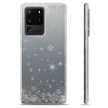 Coque Samsung Galaxy S20 Ultra en TPU - Flocons de Neige