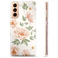 Coque Samsung Galaxy S21+ 5G en TPU - Motif Floral