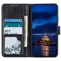 Étui Portefeuille Samsung Galaxy S21+ 5G avec Fermeture Magnétique - Noir