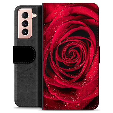 Étui Portefeuille Premium Samsung Galaxy S21 5G - Rose