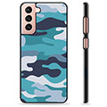 Coque de Protection Samsung Galaxy S21 5G - Camouflage Bleu