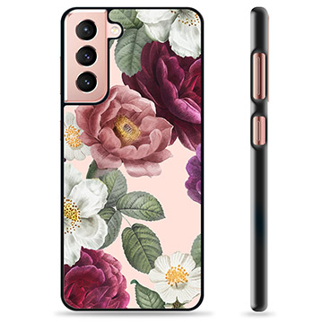 Coque de Protection Samsung Galaxy S21 5G - Fleurs Romantiques