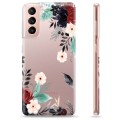 Coque Samsung Galaxy S21 5G en TPU - Fleurs d'Automne