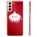 Coque Samsung Galaxy S21 5G en TPU - Boule de Noel