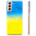 Coque Samsung Galaxy S21 5G en TPU Drapeau Ukraine - Bicolore
