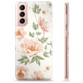 Coque Samsung Galaxy S21 5G en TPU - Motif Floral