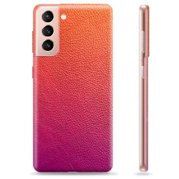 Coque Samsung Galaxy S21 5G en TPU - Cuir Ombré