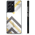 Coque de Protection Samsung Galaxy S21 Ultra 5G - Marbre Abstrait