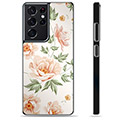 Coque de Protection Samsung Galaxy S21 Ultra 5G - Motif Floral