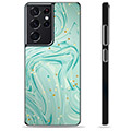 Coque de Protection Samsung Galaxy S21 Ultra 5G - Menthe Verte