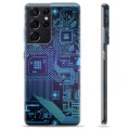 Coque Samsung Galaxy S21 Ultra en TPU - Circuit Imprimé