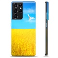 Coque Samsung Galaxy S21 Ultra 5G en TPU Ukraine - Champ de blé