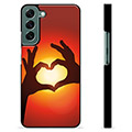 Coque de Protection Samsung Galaxy S22+ 5G - Silhouette de Coeur