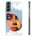 Coque Samsung Galaxy S22+ 5G en TPU - Peinture de Visage