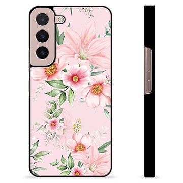 Coque de Protection Samsung Galaxy S22 5G - Fleurs à L\'aquarelle