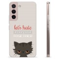 Coque Samsung Galaxy S22 5G en TPU - Chat en Colère