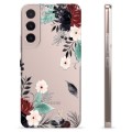 Coque Samsung Galaxy S22 5G en TPU - Fleurs d'Automne