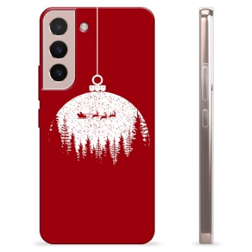 Coque Samsung Galaxy S22 5G en TPU - Boule de Noel