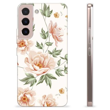 Coque Samsung Galaxy S22 5G en TPU - Motif Floral