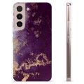 Coque Samsung Galaxy S22 5G en TPU - Prune Dorée