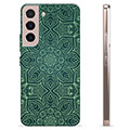 Coque Samsung Galaxy S22 5G en TPU - Mandala Vert