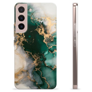 Coque Samsung Galaxy S22 5G en TPU - Marbre Jade