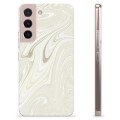 Coque Samsung Galaxy S22 5G en TPU - Marbre Perle