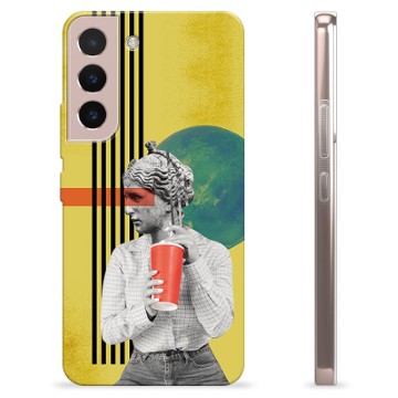 Coque Samsung Galaxy S22 5G en TPU - Art Vintage