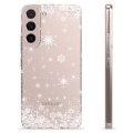 Coque Samsung Galaxy S22 5G en TPU - Flocons de Neige