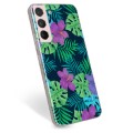Coque Samsung Galaxy S22 5G en TPU - Fleurs Tropicales