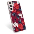 Coque Samsung Galaxy S22 5G en TPU - Fleurs Vintage