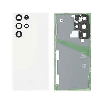 Cache Batterie GH82-27457C pour Samsung Galaxy S22 Ultra 5G - Blanc
