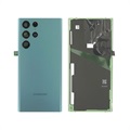 Cache Batterie GH82-27457D pour Samsung Galaxy S22 Ultra 5G - Vert