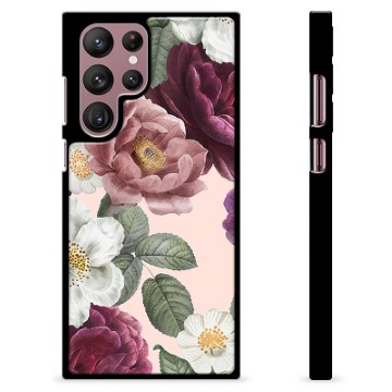 Coque de Protection Samsung Galaxy S22 Ultra 5G - Fleurs Romantiques